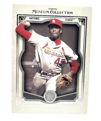 Bob Gibson #5 St. Louis Cardinals 2013 Topps Museum Collection - Image 1 of 2