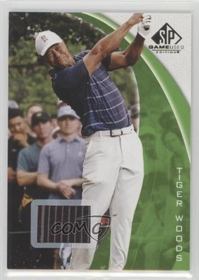 2024 SP Game Used Gold Shirt SP Tiger Woods #1 - Image 1 of 2