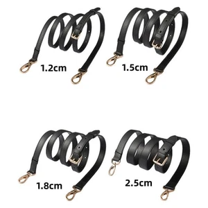 130 cm Tasche Geldbeutel Riemen Echtleder Schulter Crossbody Ersatzhandtasche - Bild 1 von 14