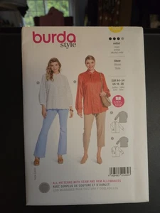 BURDA 5839 Blouse Ladies Plus Sewing Pattern Sizes 18 - 28 Skill: AVERAGE - Picture 1 of 3