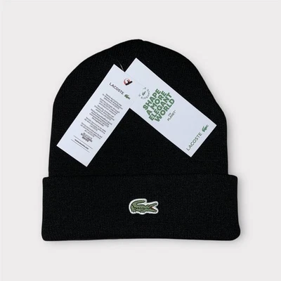 Bonnet Lacoste Noir                   Mixte /Taille Unique  - Imagen 1 de 4