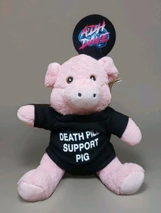 Todeshaufen Stützschwein Plüsch Curto Spielzeug ADH Daves Maskottchen enthält 2 Zoll Aufkleber Sehr guter Zustand  - Bild 1 von 11