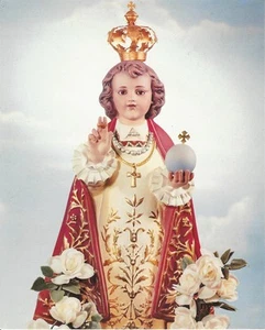 Lot of 24 Christ - Child of Prague Posters 10x8" Image Print Catholic Nino Jesus - Picture 1 of 2