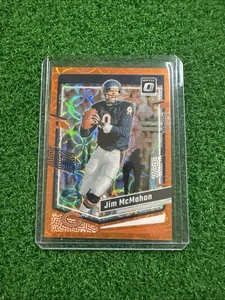 2023 Donruss Optic Jim McMahon #35 Orange Scope Prizm #/79 - Picture 1 of 2