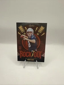 2024 Panini Assoluto #RO-DME Drake Maye Rock Out Rookie - Foto 1 di 2