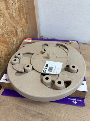 Outward Hound Nina Ottosson Dog Worker Tan Interactive Treat Puzzle Dog Toy - Image 1 of 4