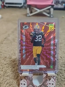 2024 Panini Donruss Rookies Marshawn Lloyd #134 Aspirations Shimmer /875 (RC) - Picture 1 of 3