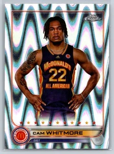 2022 Topps Chrome McDonalds All American #60 Cam Whitmore RayWave - Bild 1 von 2