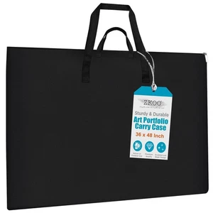 ZKOO Light Weight Art Portfolio Bag, 36 x 48 Extra Large Art Portfolio Case - Bild 1 von 9