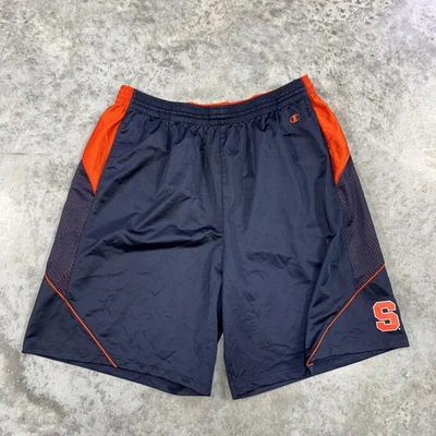 Pantalones Cortos Naranja Syracuse Para Hombre 2XL Campeón Baloncesto Atlético NCAA De Colección Foto 1 de 4