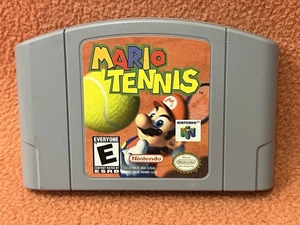 Mario Tennis Nintendo 64 N64 Original Auténtico Versión EE. UU. NTSC Juego Probado! - Imagen 1 de 4