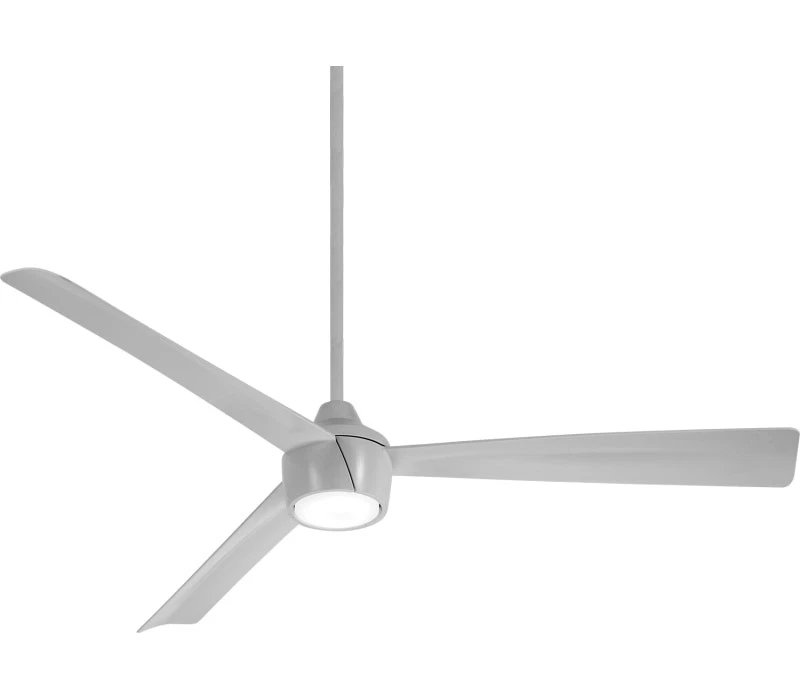 Minka-Aire Skinnie 56" Outdoor Ceiling Fan w/ LED Lights and Remote Control Grey - Image 1 of 1