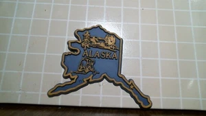 VINTAGE ALASKA GUMMIMAGNET - NEU - Bild 1 von 1