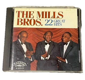 The Mills Bros 22 Great Hits By The Mills Brothers On Audio CD Album - Picture 1 of 3