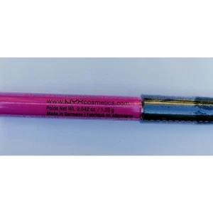NYX Disco Rage Slide Glide Stay Waterproof Extreme Color Lip Liner Pink Makeup - Picture 1 of 13