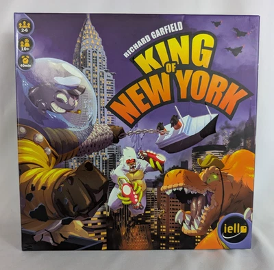 King Of New York Board Game iello Richard Garfield Complete - Image 1 of 4