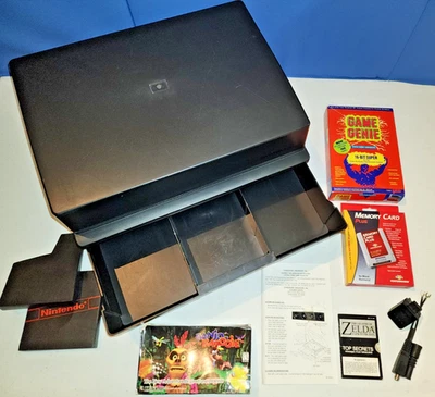 Organizador de almacenamiento Dynasound System 3 DE COLECCIÓN para NES SNES N64 + Nintendo EXTRAS Foto 1 de 4