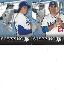 2015 Topps 2 Stepping Up Adrian Gonzalez & Fernando Valenzuela Dodgers SU-9-17 - Picture 1 of 1