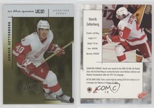 2003-04 In the Game-Used Signature Series Gold /50 Henrik Zetterberg #14