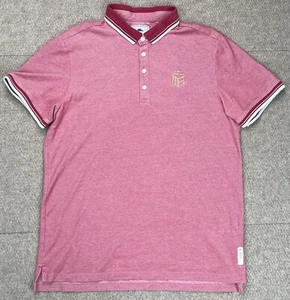 Roots 73 Men's Multicolored Button Up Short Sleeve Polo Shirt Size Medium - Picture 1 of 15