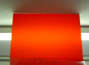 (74,26/m²) Acrylglas Plexiglas®, 3mm ROT milchig & ROT durchsichtig nach Wahl - Bild 1 von 5