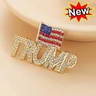 "TRUMP" Word-Brooch Pin ,Campaign for USA American Flag Pin for Fans Gift