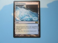 mtg  GLACIAL FORTRESS  , 1 rare  x  card.