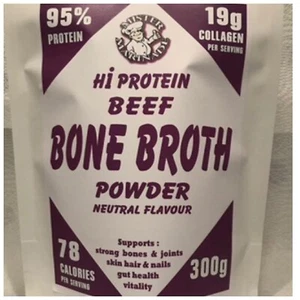 PROTEIN KNOCHENBRÜHE Beefy Drink & Stock, 100% Natural Protein & Collagen Blend - Bild 1 von 1