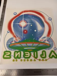Vintage (Original Bootleg Aufbügeln/Wärmeübertragung) Roswell UFO - Bild 1 von 1