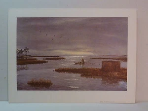 "Setting Out Decoys" By Kenneth Harris Print - Picture 1 of 1