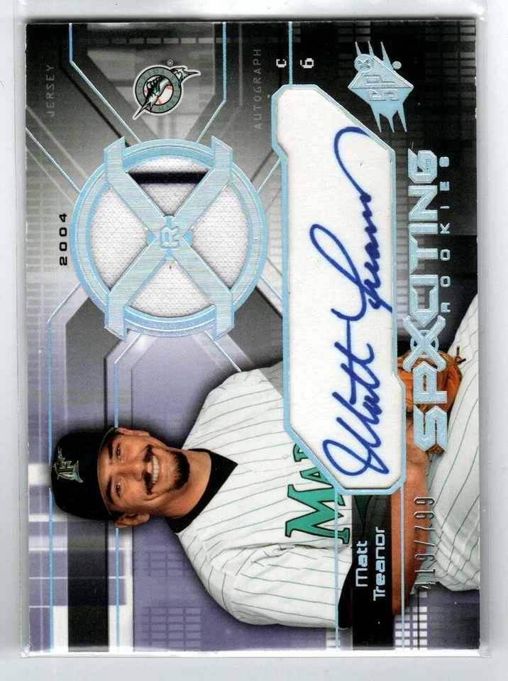 2004 SPx #178 Matt Treanor AU JSY RC /799 (ref 210891) - Image 1 of 1