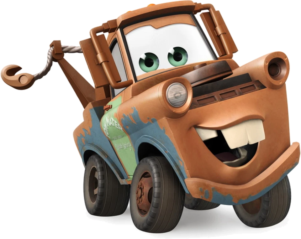 Disney Cars Mater Mcqueen 3d View Wall Sticker Removable Children Bedroom Vinyl - Image 1 of 1