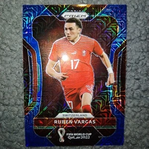Ruben Vargas #270 Blue Mojo /75 Switzerland 2022 Panini Prizm World Cup Qatar - Bild 1 von 7