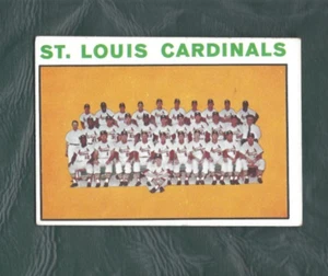 1964 Topps baseball card #87 Team St. Louis Cardinals EX - Picture 1 of 2