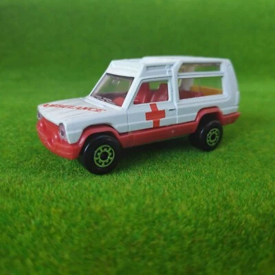 Matchbox Talbot Matra Rancho 1982 MB37 Bulgarian Base - White / Red / Ambulance - Image 1 of 4