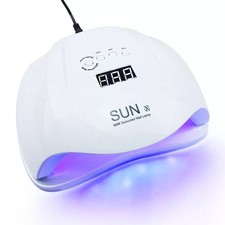 LAMPADA UV A LED PER UNGHIE FORNETTO PROFESSIONALE 54W GEL SEMIPERMANENTE SUN