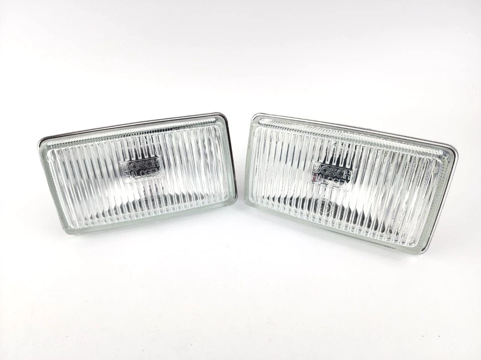 Par de 2 luces antiniebla de vidrio Bosch E21 E12 E23 E24 E30 Volvo 740 1305354933 NOS Foto 1 de 4