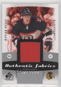 2010-11 SP Game Used Edition Authentic Fabrics Marian Hossa #AF-MH HOF
