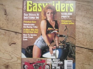 EASYRIDERS MAGAZINE JULY 1990 DAVID MANN ORIGINAL  - Bild 1 von 4