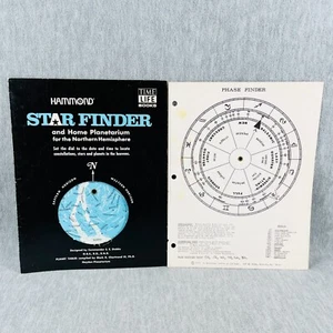 Astrologie Sternensucher und Phasensucher Hammond Vintage Ephemera Zeit Leben - Bild 1 von 7