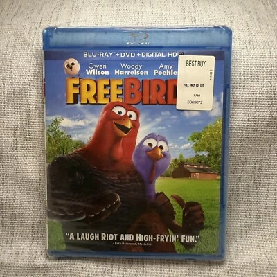 Free Birds - 2-Disc Set  (Blu-Ray + DVD + Digital HD) Brand New Sealed. - Image 1 of 2