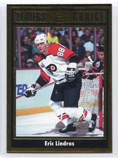 1992 Cartwrights Players' Choice - #9 - Eric Lindros - Philadelphia Flyers