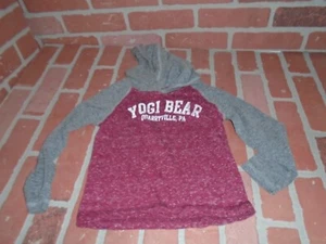 YOGI BEAR QUARRYVILLE PENNSYLVANIA BOYS LONGSLEEVE HOODIE TSHIRT SIZE 4T - Picture 1 of 2
