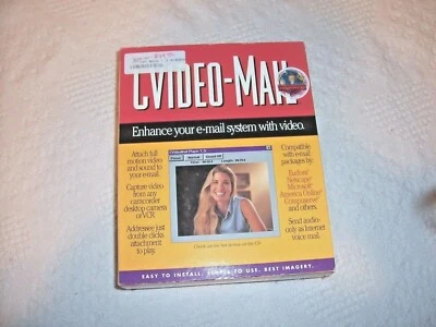 (577)  CVIDEO-MAIL 1.2 w/EUDROA PRO 4.0  Windows 98 or 95 (Product Discontinued) - Image 1 of 4