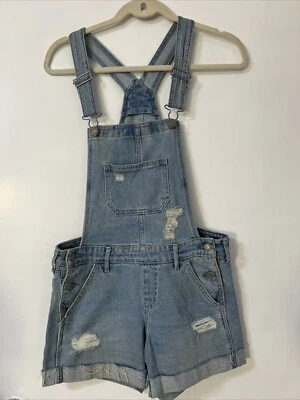 HOLLISTER XS MONO BABERO JUMPER SHORTS DOBLADILLO ENROLLADO NOVIO ELÁSTICO DESGASTADO Foto 1 de 4