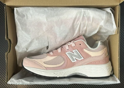 New Balance 2002 Little Kids US Size 2.5 Sneakers Pink/ Pink, Style # PC2002SK - Image 1 of 4