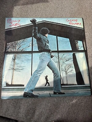 Used Vinyl LP Record Billy Joel Glass Houses Original 1980 Columbia Rock & Roll  - Imagem 1 de 2