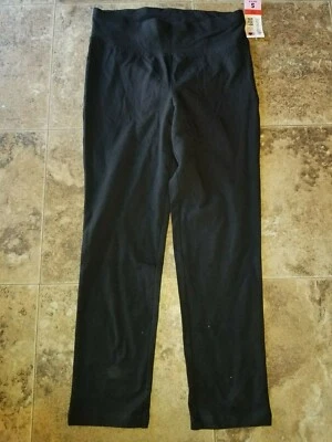 Nuevo con etiquetas Leggings Capris June & Daisy Negros para Mujer S Pequeños  Foto 1 de 2