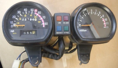 Yamaha Maxim XJ650 XJ 650 J 1980-1983 Speedometer Tachometer Gauges Assembly — 第 1/4 张图片