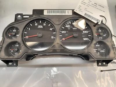 Used Speedometer Gauge fits: 2007 Gmc Sierra 2500 pickup cluster MPH US market d Foto 1 de 4
